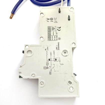 Wylex PSBS10/1 C10 10A 10 Amp 30mA RCBO 2 Double Pole Circuit Breaker Type A